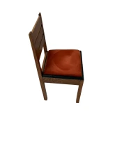 Art Deco Modernist Side Chair by Jan Brunott, 1920s